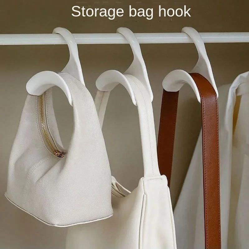 4276  Bag Hanger Multi-Functional Bag Hanger - Arc Design for Wardrobe, Hang Bags, Scarves, Ties & More Storage rack