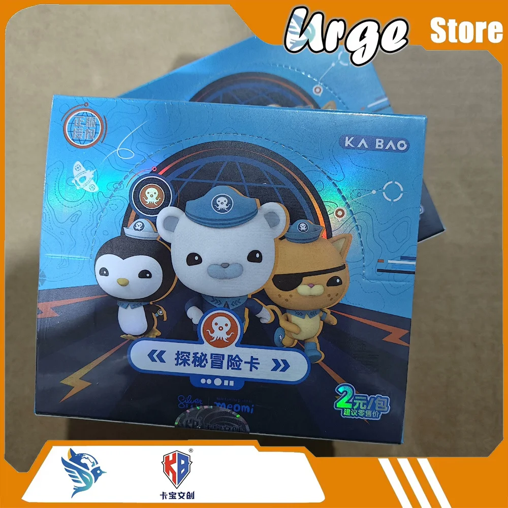 

Коллекционные карточки KABAO Octonauts: Exploration Adventure Cards Discovery Edition - Официальный оригинальный сувенир для детей