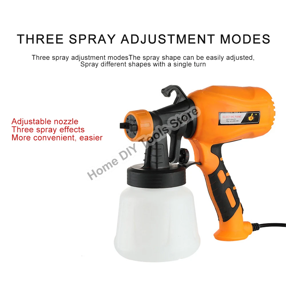 500W 900ml Electric Spray Gun Household Disinfection Sterilization Portable Paint Sprayer  Portable Paint Sprayer For Makita