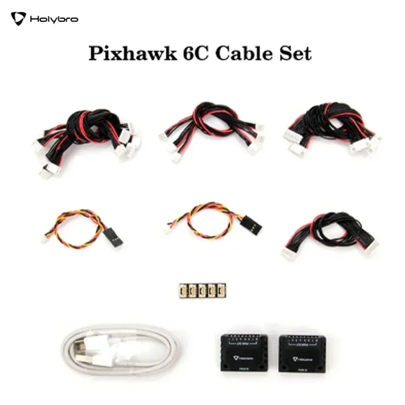 Holybro Pixhawk 6C Mini / Pixhawk 6C Autopilot وحدة تحكم في الطيران استبدال كابل مجموعة لأجزاء اللوح DIY