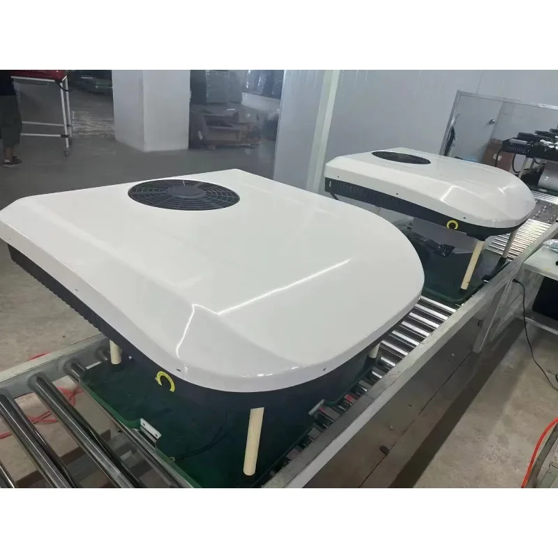 

12V RV air Conditioner Car Rooftop Parking Cooler 12/24/48V Auto AC System for Trucks Electric Roof Air Conditioning for Trucks