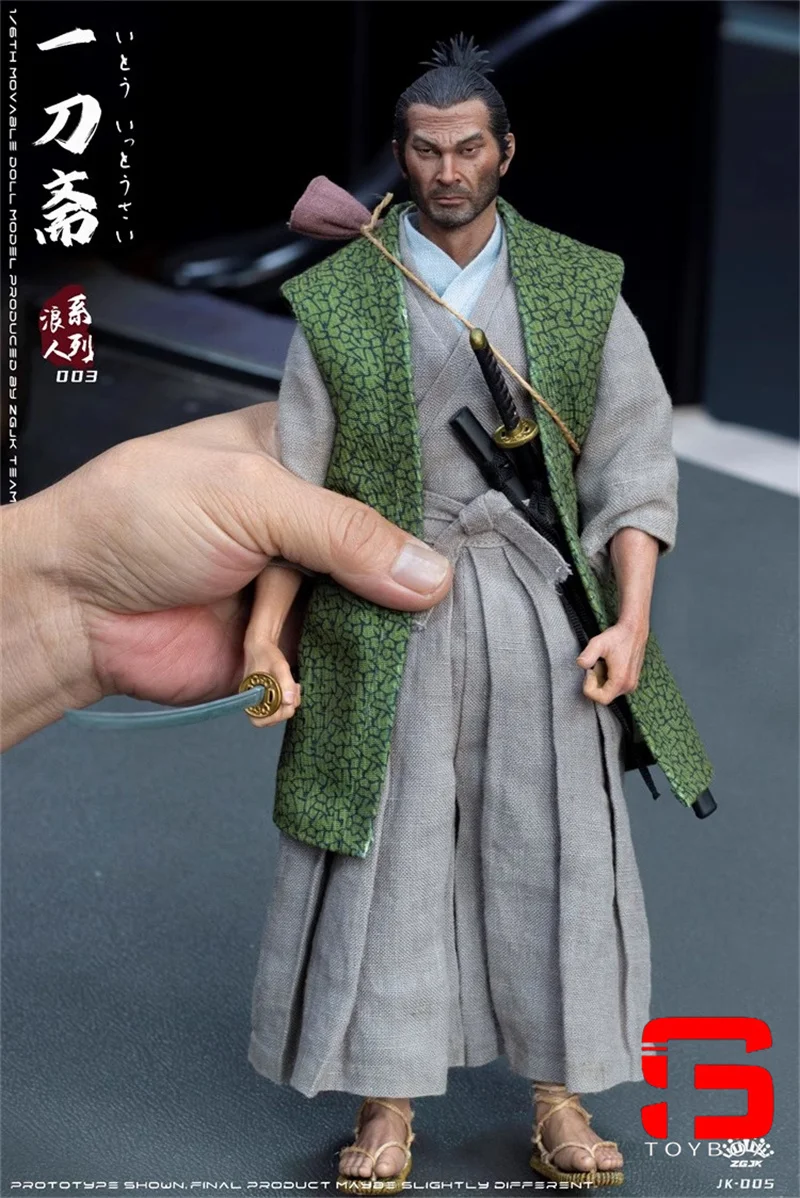 In Magazzino ZGJKTOYS JK-005 1/6 Bilancia Ito Ichidosai Action Figure con Bracci Sostituibili Vitelli 12 ''Soldato Maschio Modello Set Completo Giocattolo