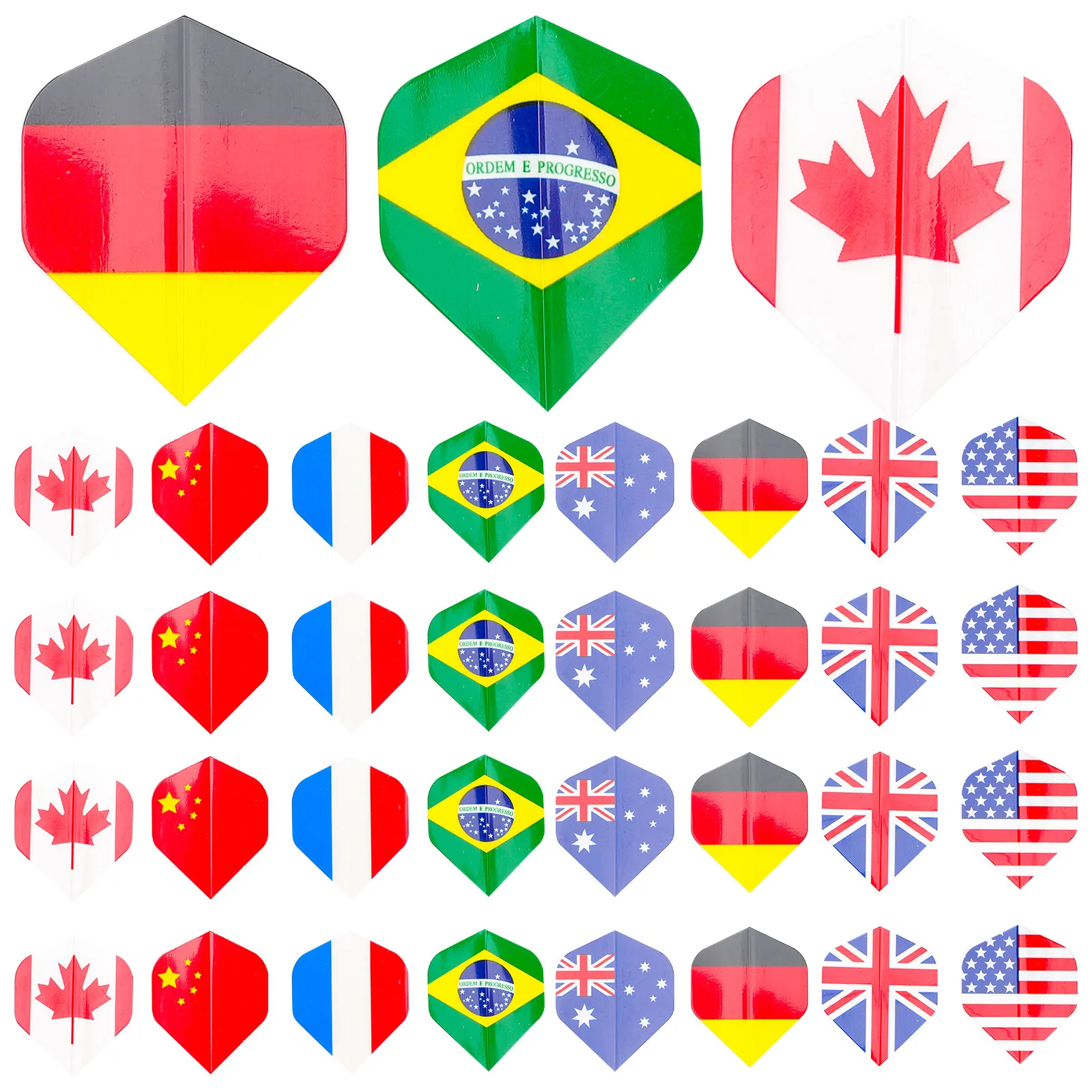 

27 шт. легких сменных крылышек для дротиков, профессиональные портативные сбалансированные наконечники для плавного полета, аксессуары для игры в дартс