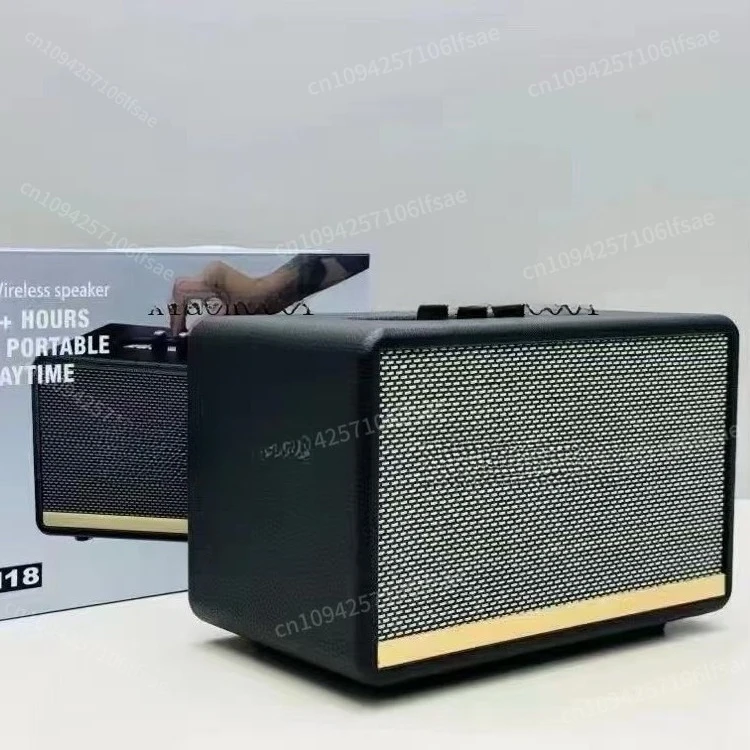 

M18 wireless bluetooth speaker portable retro outdoor subwoofer adjustment card speaker