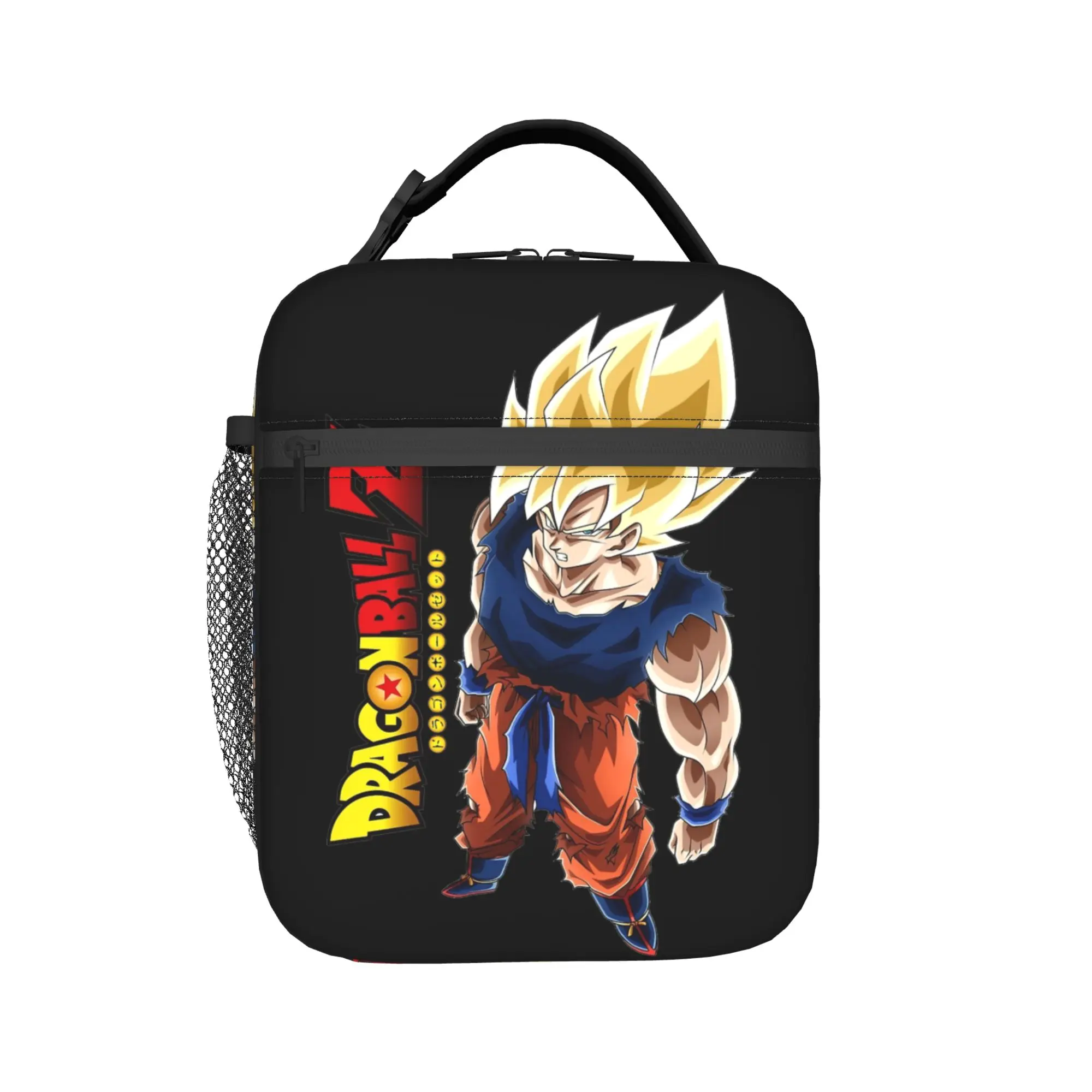

D-Dragon-Ball-L DragonBalls Accessories Insulated Lunch Bag For Picnic Storage Food Boxes Reusable Cooler Thermal Lunch Box