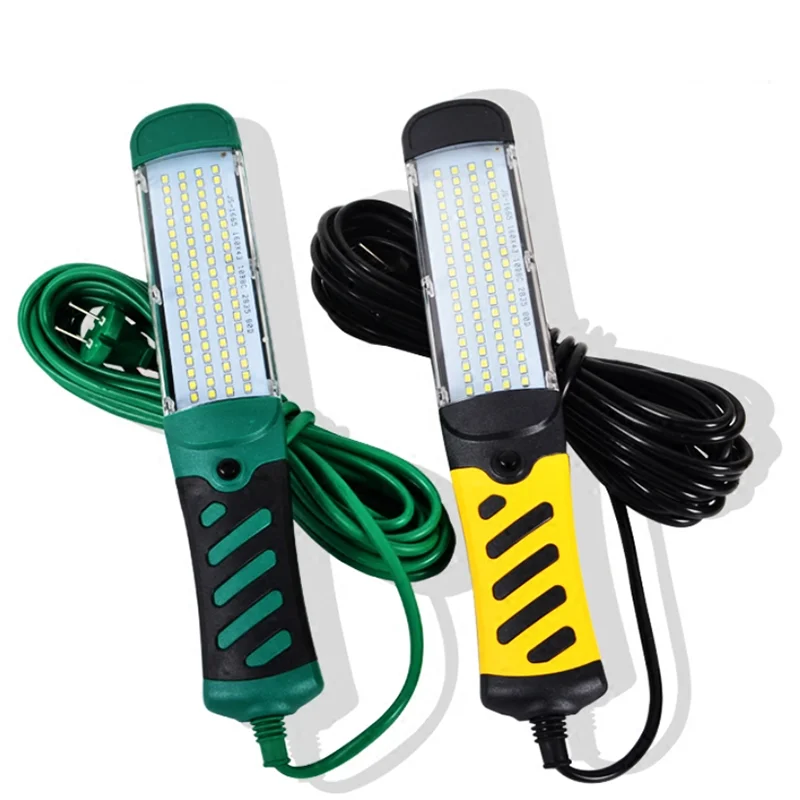 Portable LED Emergency Safety Work Light 80 LED Beads Flashlight Magnetic Car Inspection Repair Handheld Work Lamp