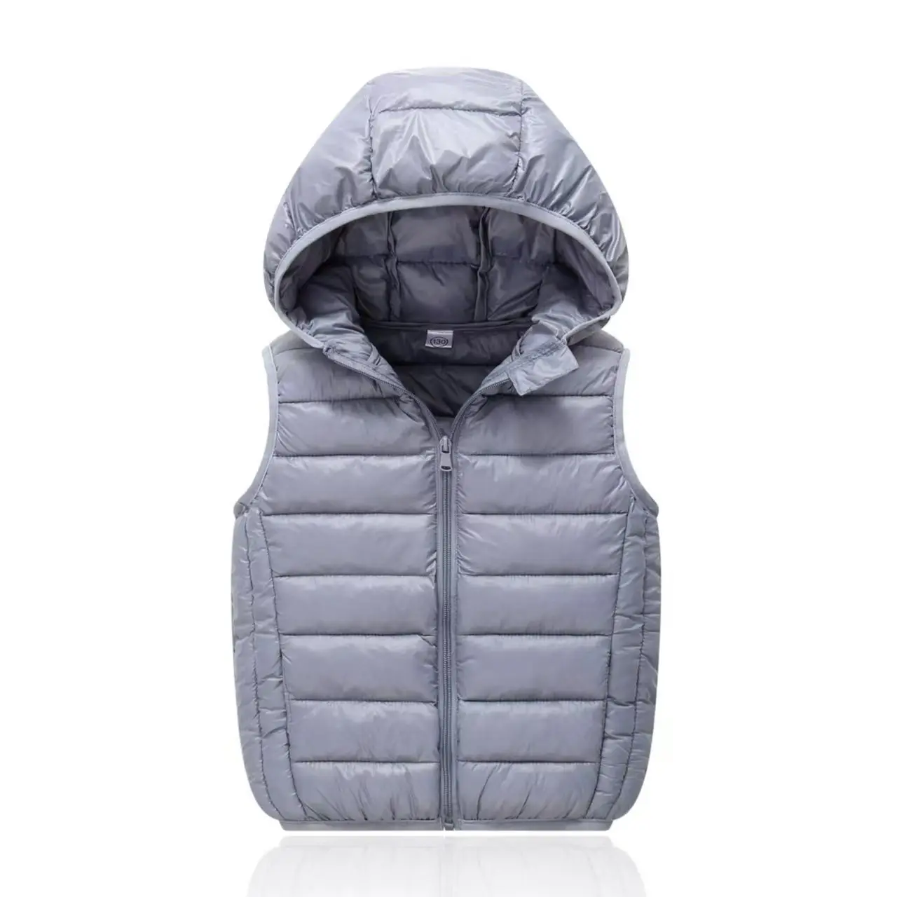 2025New Children Down Vest Girls Hooded Jacket Winter Waistcoats Boy Baby Autumn Outerwear Coats 3-12 Years Kids Warm Clothes