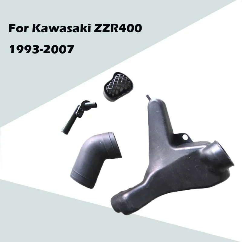 For Kawasaki ZZR400 1993-2007 Motorcycle Left and Right Vent Pipes ABS Injection Fairing ZZR400 1993-2007 Accessories