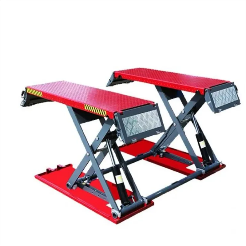 car electric mobile hydraulic mid rise scissor lift table platform for car lift scissor