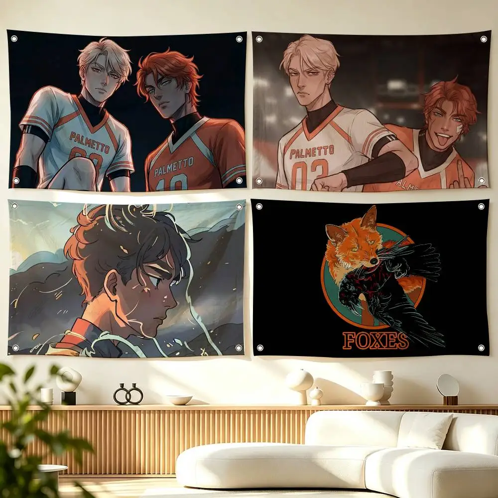 T-The Foxhole Court Game  Flag Suitable For Party Club Outdoor Interior Wall Decoration Banner Fans Gift