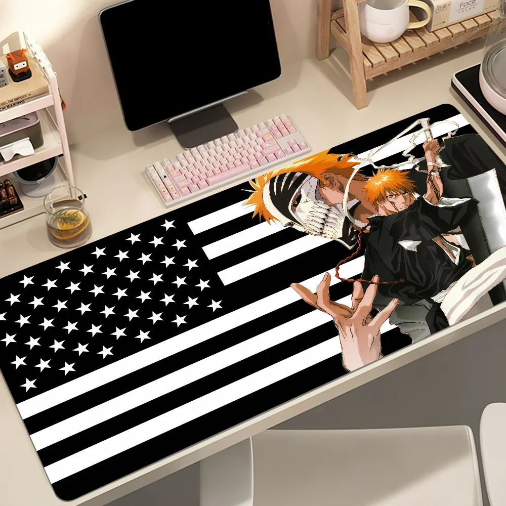Anime B-Bleach Mouse Pad Non-slip Thickened MousePad Student Gaming Cushion Large Writing Lockedge Office