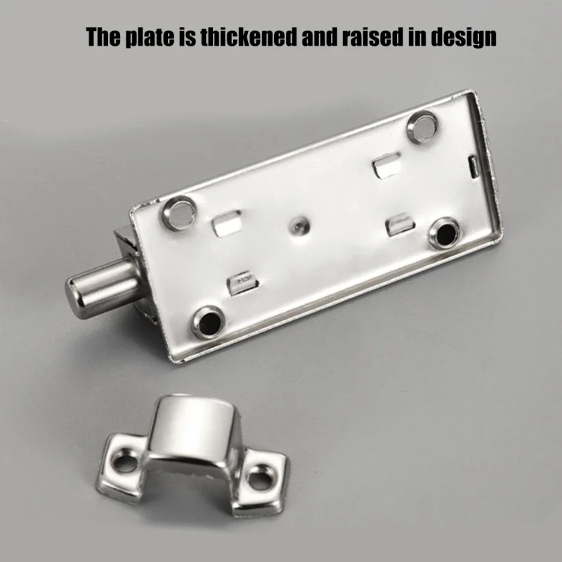 8 個盗難防止セキュリティボタンロックドアハードウェアスプリングドアラッチ肥厚ドアロックスプリングラッチ安全ロック 87HA