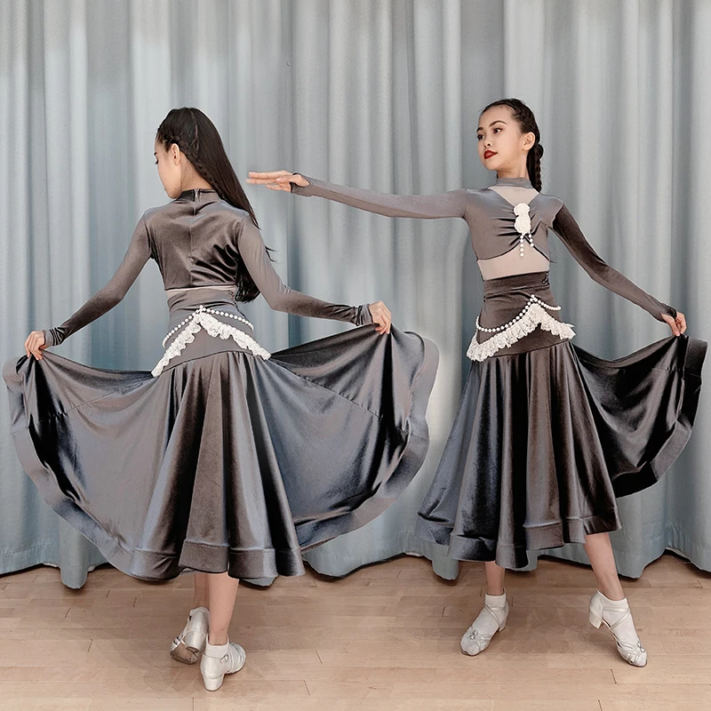 Odzież latynoska, nowoczesna odzież treningowa dla dzieci, odzież konkursowa, sukienka do tańca walca, odzież na egzamin artystyczny