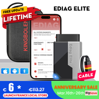 【Lifetime Free Update】KINGBOLEN EDIAG ELITE OBD2 Scanner All System Car Diagnostic Tool 15 Reset Bi directional CANFD Protocol