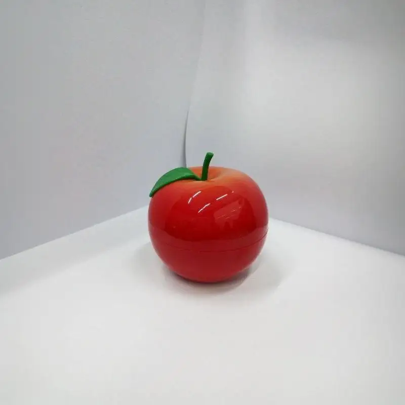 1 Stück Fruchtserie-Packung Kirsch-, Pfirsich- und Blaubeerform Kunststoff-Kosmetikbehälter Kleiner Lippenbalsam-Behälter Probenfläschchen Cremetiegel – Detail 19