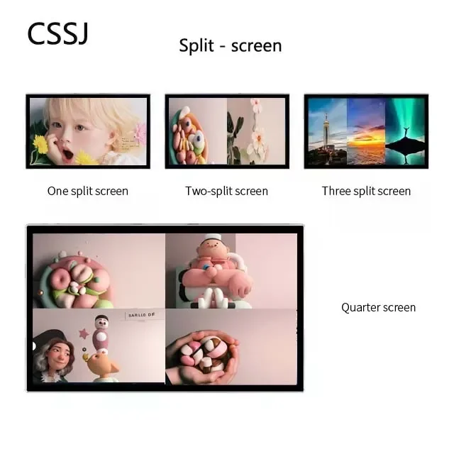 Wall Mounted Digital Poster Shop Display Screen Advertising Panel Boards for Electronic Marketing Wall-Mounted