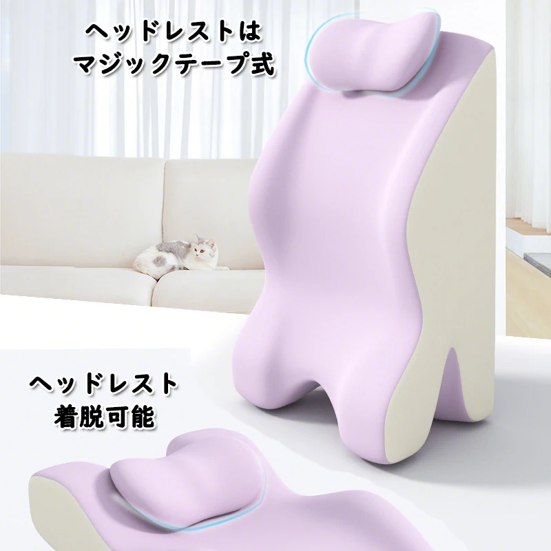 Bed Wedge Pillow Comfortable Face Down Pillow Ergonomic for Sleeping Reading Memory Foam Pillow Soft Support for Man Women