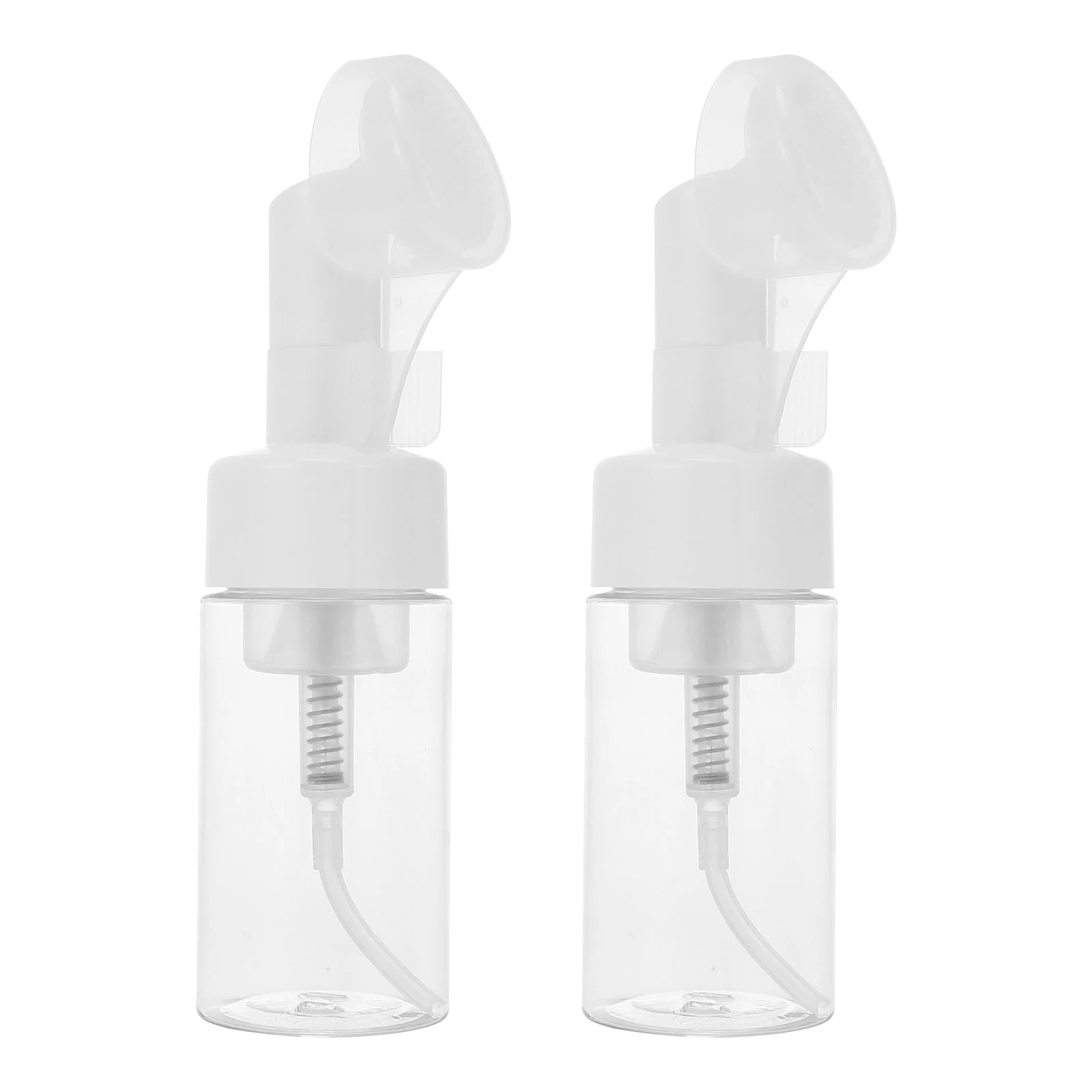 2 PCS Sparkling Bottle Foaming Dispenser Face Cleaning Shampoo Bottles Travel Cosmetics Sub Liquid Hand Soap