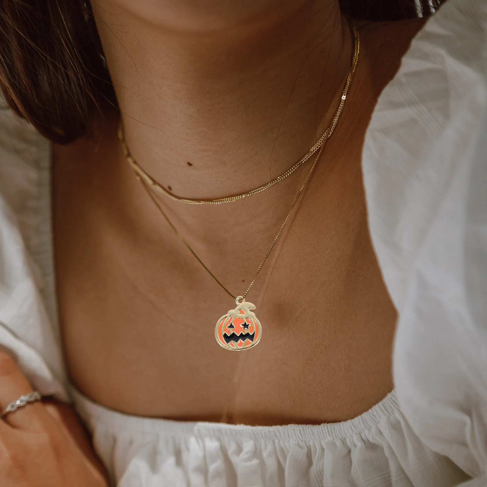 

30Pcs Halloween Pumpkin Jewelry Charms Alloy Pendants DIY Necklace Earrings Bracelet Accessories Handmade Creative Gift