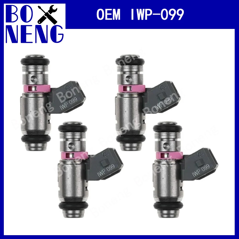 4 unids/lote OEM IWP-099 IWP099 0280158168   Para Renault Clio Kangoo Twingo 12.I 16V inyector de boquilla de combustible 8200025248   Accesorios para automóviles
