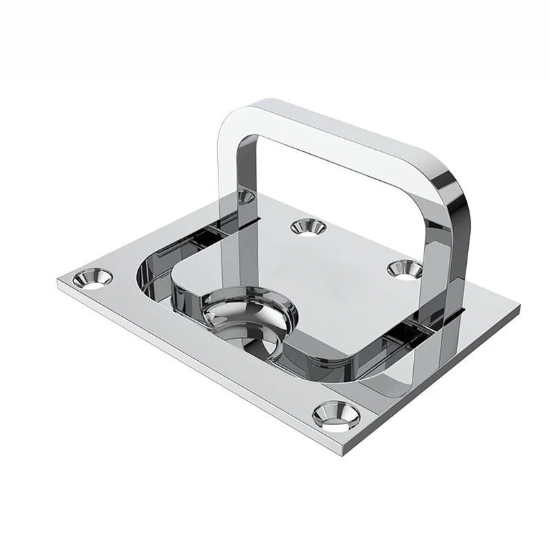 1PCS Stainless Steel Simple Embedded Tatami Handle Yacht Cover Ring Aluminum Box Wooden Box Industrial Handle Accessories