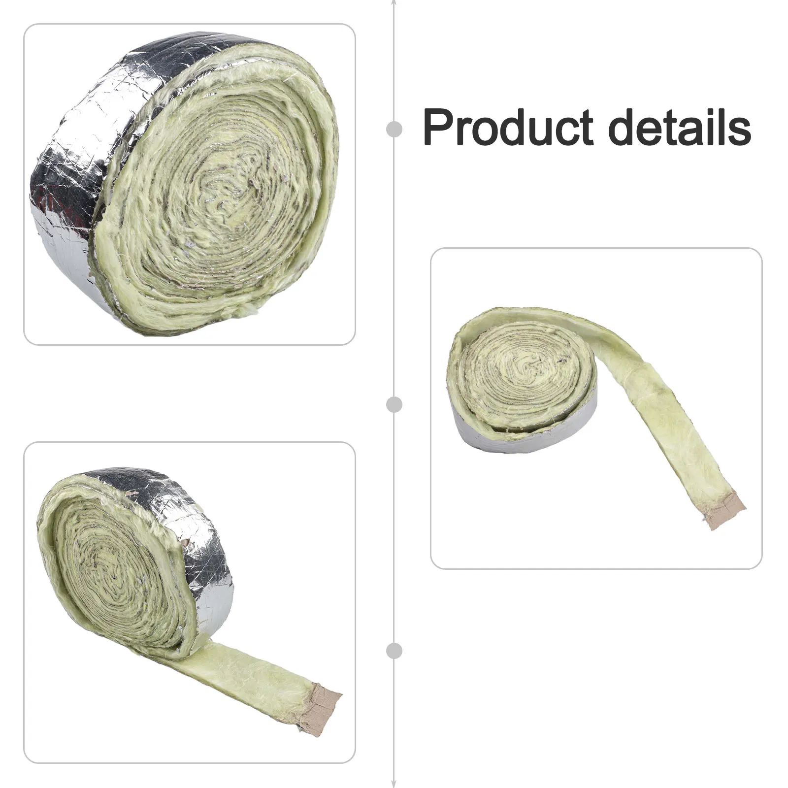 32 8 Feet Fiberglass Pipe Insulation Effective Against Freezing and Energy Loss Suitable for Various Applications