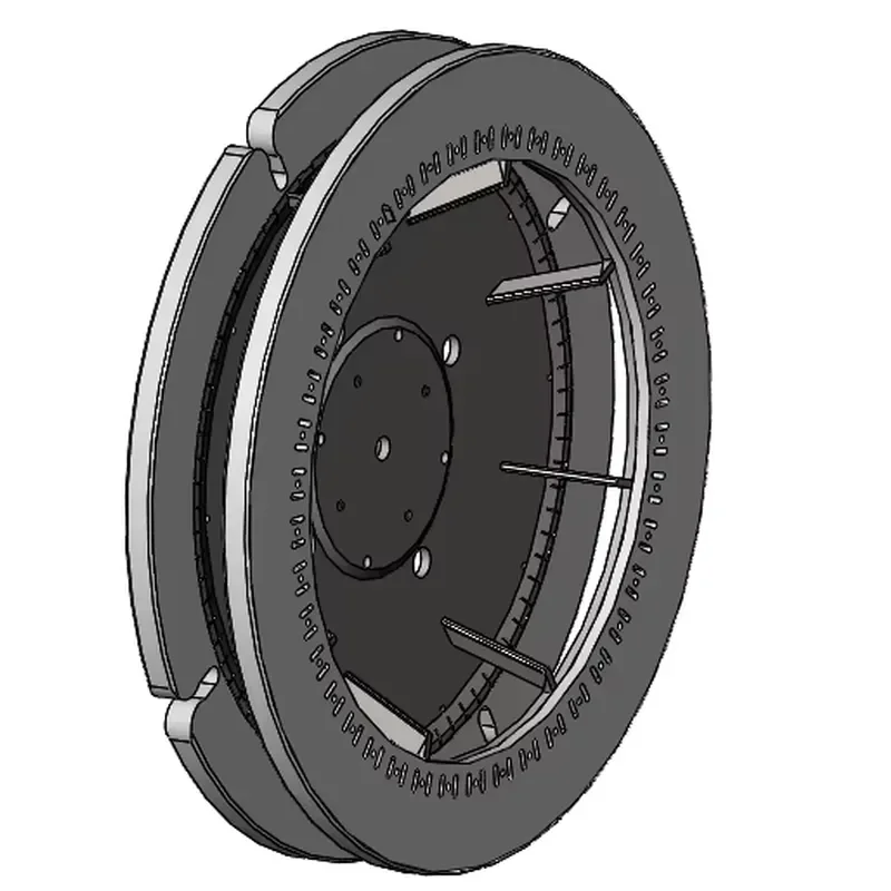 Circular Blade Carrier Disc Rotary Cutter Head Heavy Du ty Customizable for Industrial Cutting Machine