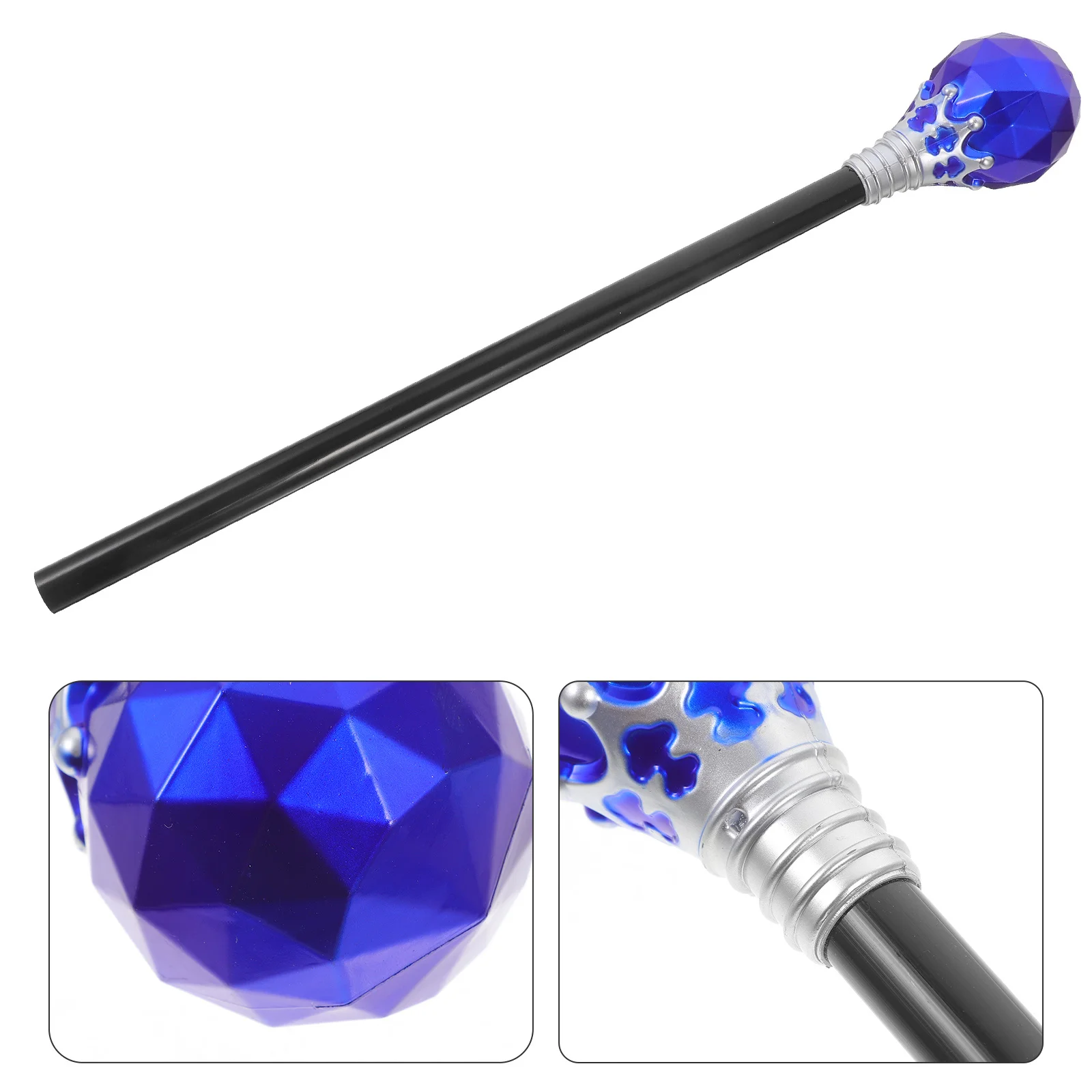 Accessoires légers pour Halloween, 1 pièce, sceptre pour enfants, décoration de fête, Cosplay, sceptre de marche, accessoires décoratifs