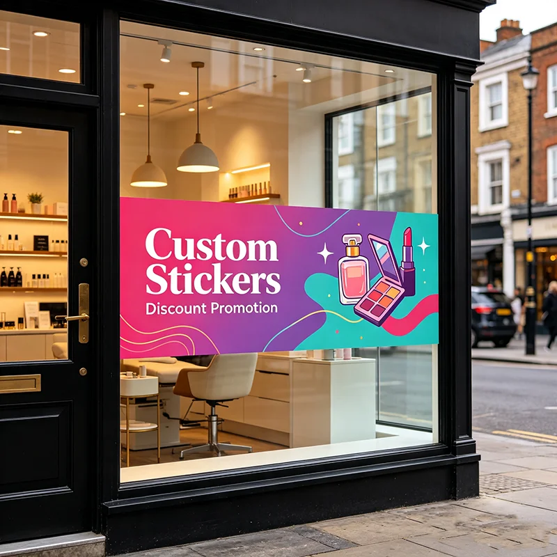 Any Size 100cm Custom Stickers For Hotel School Office Building Street-front Shops Staircase step stickers Business Activities