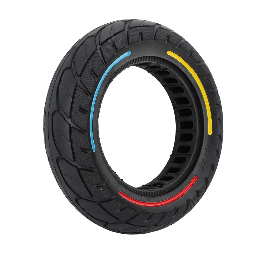 10x25-electric-scooter-solid-tire-impact-proof-anti-slip-solid-rubber-tire-colorful-shock-absorption-scooter-wheel
