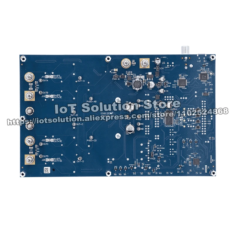 TAS5634EVM TAS5634 300W Stereo/600W Mono HD Digital Input, 58V Class-D Amplifier Power Stage Evaluation Module