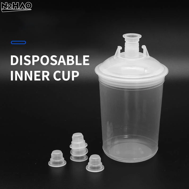 Automotive Spray Paint Tank Mixing Cups 5Pcs Disposable Measuring Cups for Accurate Paint Preparation