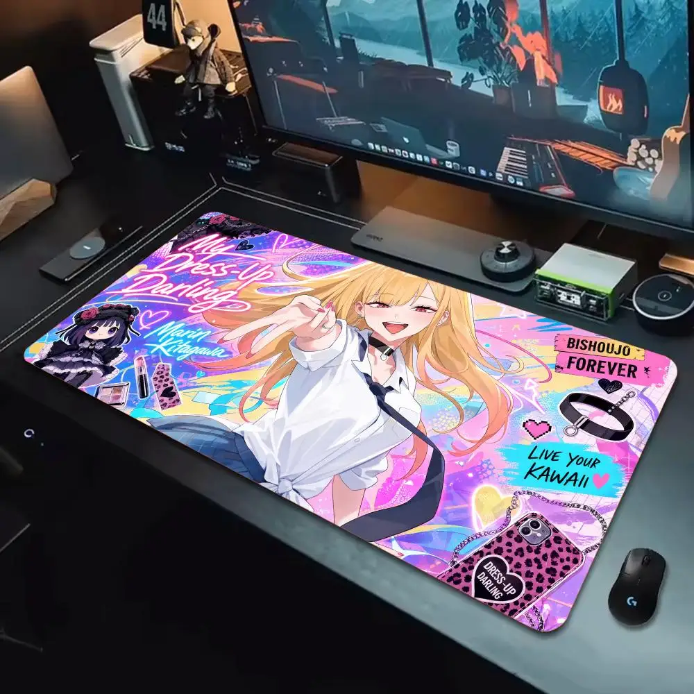 My Dress-Up Darling Mouse Pad XXL Large Mouse Pad, Smooth Surface for Gaming, Non-Slip, Comfortable Desk Mat