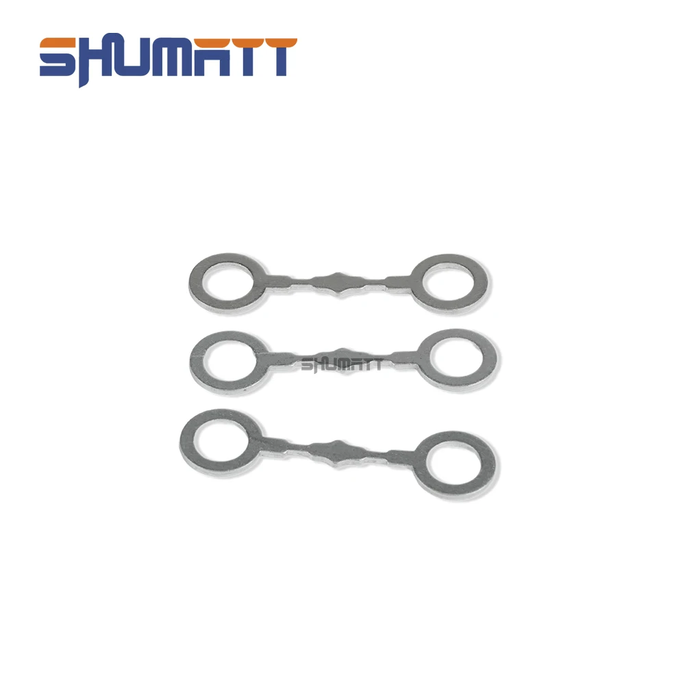 094292-0080 100PCS China Made New High Quality Fuel Injector Dual-Port Leak-Off Pipe Gasket 8mm Inner Diameter Aluminum
