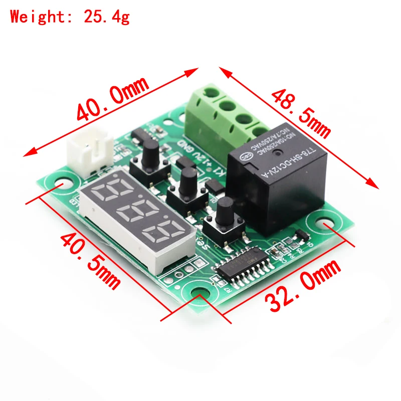 W1209 Mini thermostat Temperature controller Incubation thermostat temperature control switch