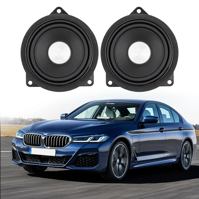 

4.5 Inch Midrange Speaker For BMW F10 F11 G30 F30 F32 Car Front Rear Door Midrange Loudspeaker Audio Upgrade HI-FI Music Stereo