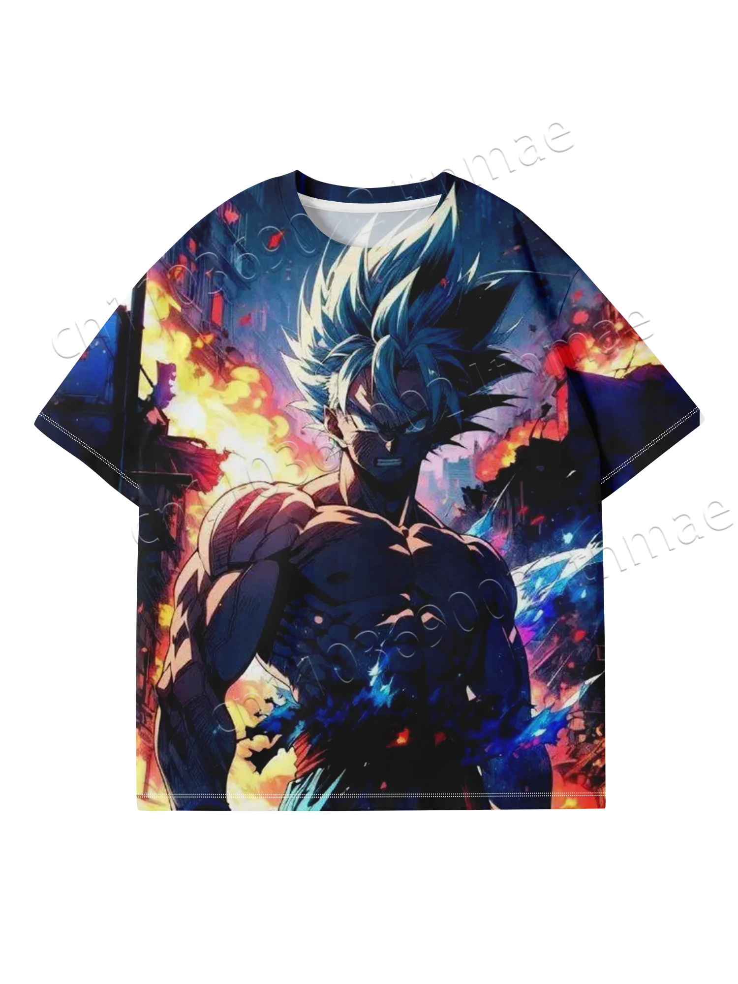 

2025 DBZ Time Machine Tees - Future Trunks Inspired 3D Printing Quick Drying and Breathable
