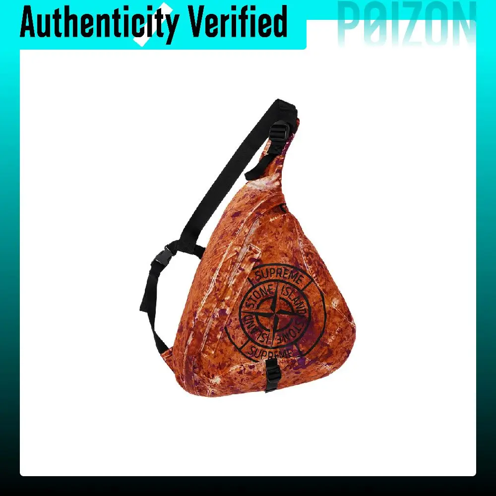 Supreme X STONE ISLAND Collaboration Supreme FW20 Nylon Crossbody Bag, Shoulder Bag Regular Unisex Coral SUP-FW20-293