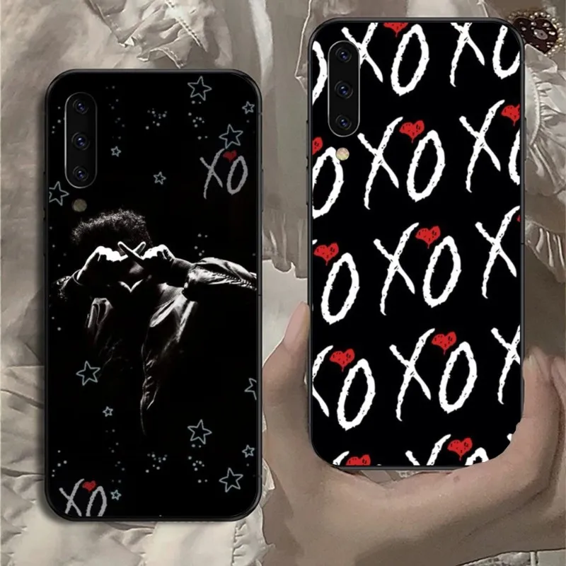 Weekend XO Mobile Cell Phone Case for Samsung Note 9 10 20 Plus Pro Ultra J6 J5 J7 J8 Black Soft Phone Cover Funda