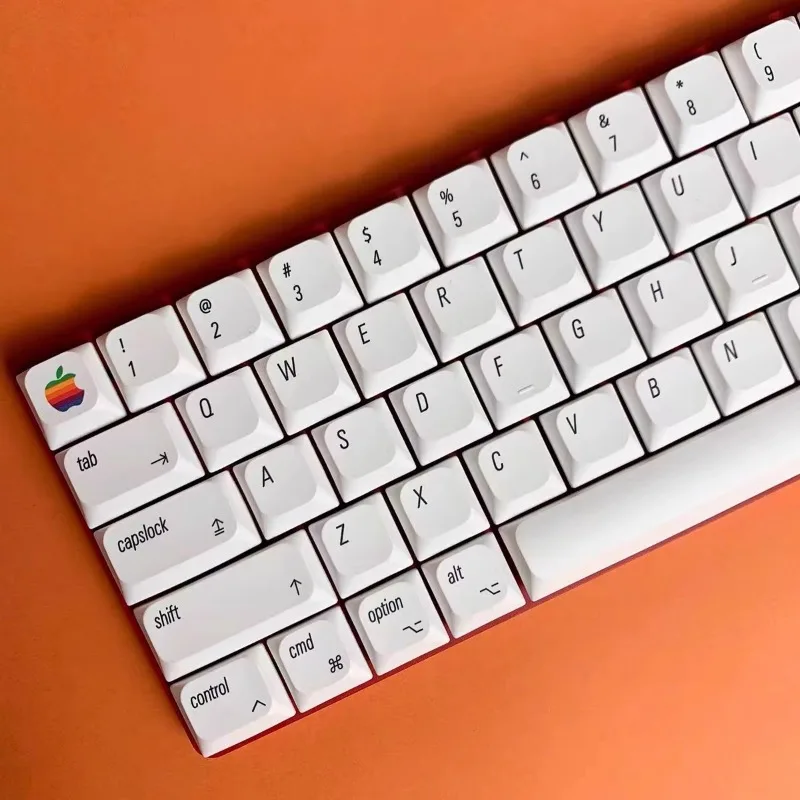 Simple White Keycaps Set Customized JWA Profile PBT 127 Keys Ultra Thin KeyCap for Mechanical Keyboard Accessories Gaming NuPhy