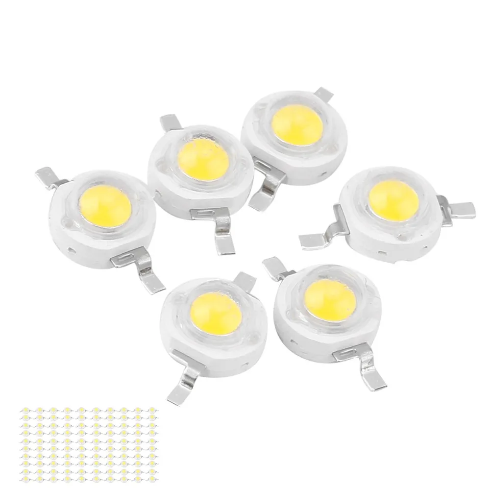 

100PCS Easy 3W High Power High Power LED Beads 110LM/W Aluminum LED Chips SMD DIY Lighting Fixtures DIY Lighting