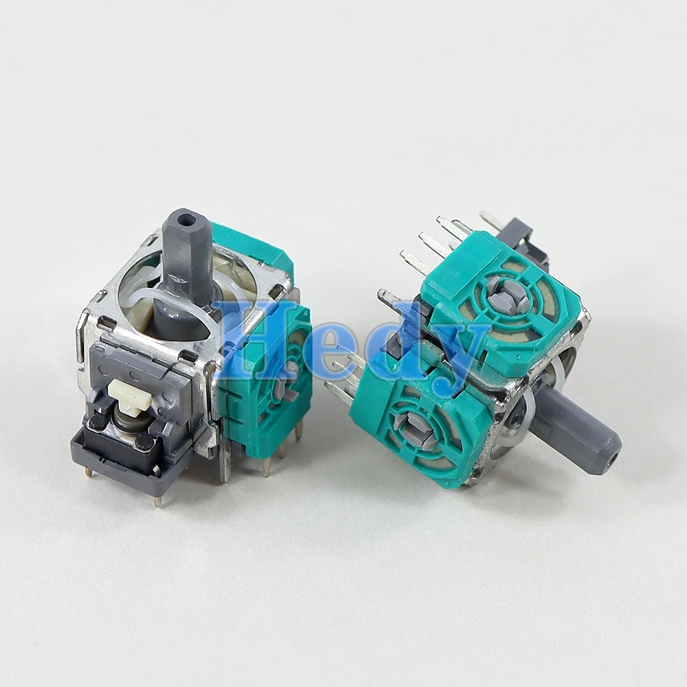 닌텐도 NS 스위치 프로 컨트롤러용 3D 아날로그 조이스틱 엄지 스틱 교체 센서 모듈 전위차계, 정품 신제품, 2 개