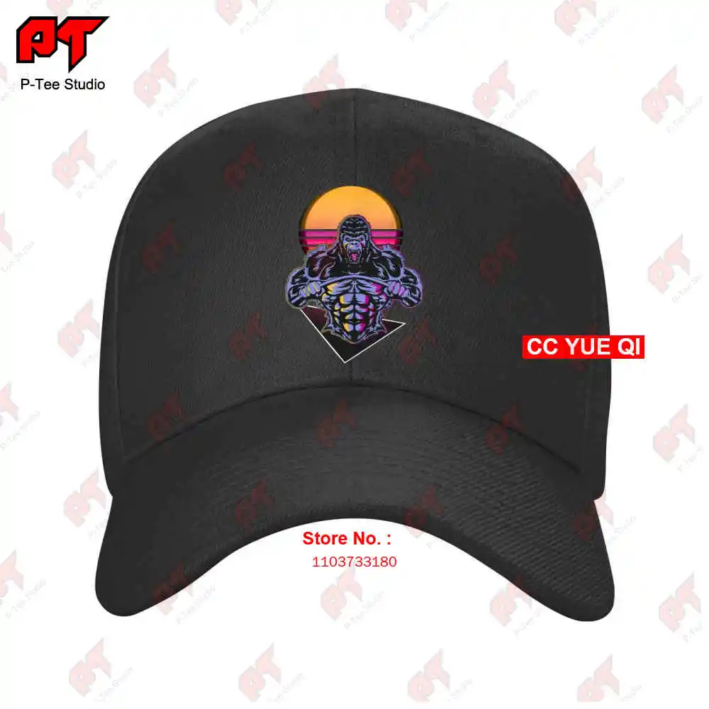 Bodybuilding Gorilla Baseball Caps Truck Cap FZ4Y