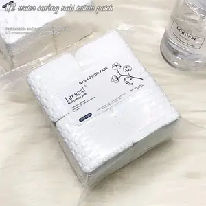 200/500 Pcs Nail Cotton Pad Polish Remover Gel Clean Manicure Napkins Lint-Free Wipes Cotton Cleaner Paper Pads Varnish Tool