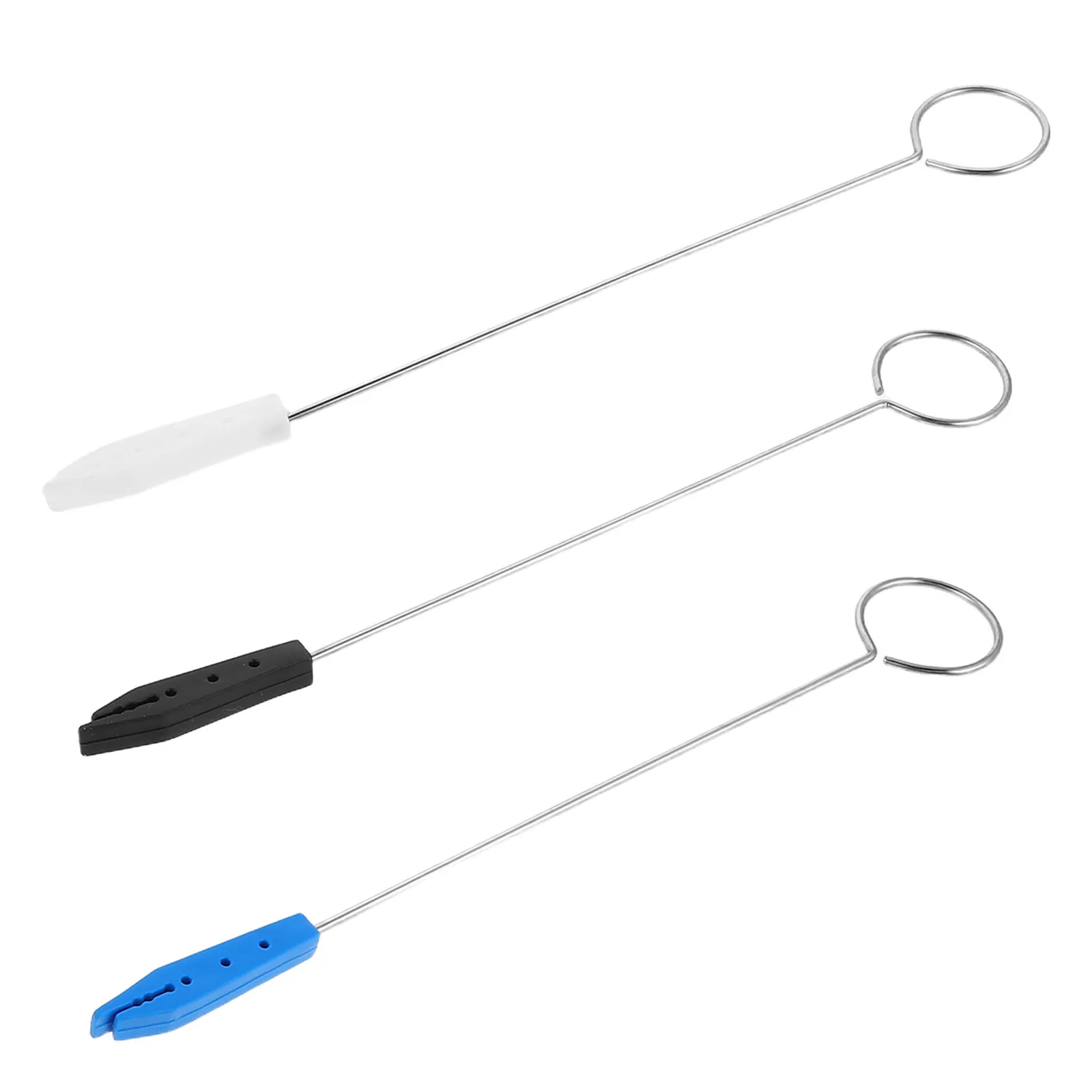 3Pcs Piano Tuning Tool Set Black White Blue Mutes Accurate Pitch Adjustment for Concert Home Practice Tuning Spanner
