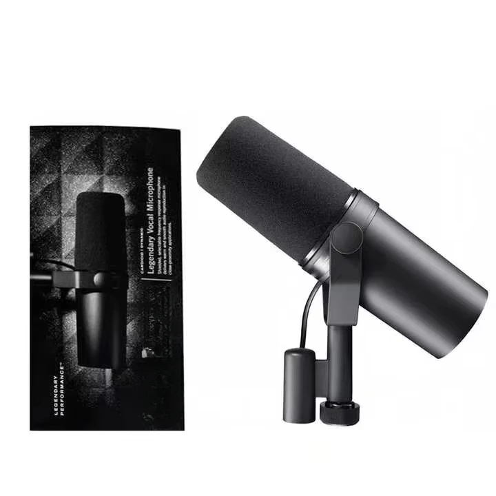 Microphone for Podcast Live Recording Studio Cardioid Dynamic K Adjustable Frequency Response