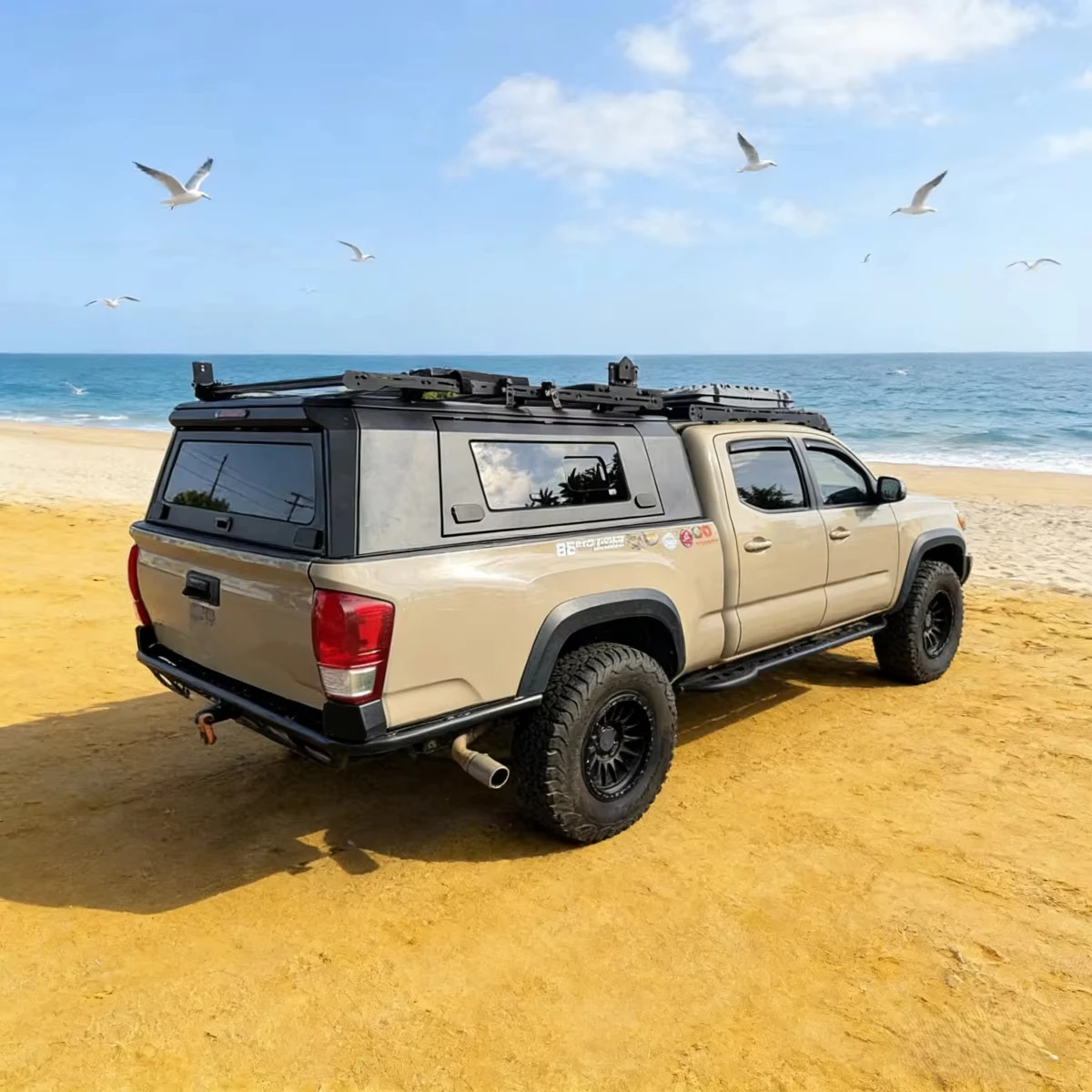 

High Quality Aluminum Waterproof Truck Bed Cover Pickup Canopy for Truck Topper F150 HILUX REVO /VIGO /JAC T6/T8/GWM POER