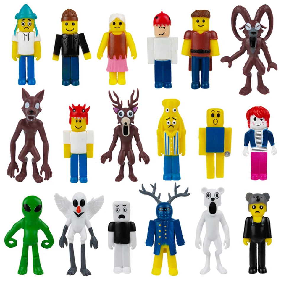 

6-18pcs Hot 99 Nights in The Forest Action Figure Deer Owl Goat Figurine Desktop Decoration Model Ornaments Fans Christmas Gifts