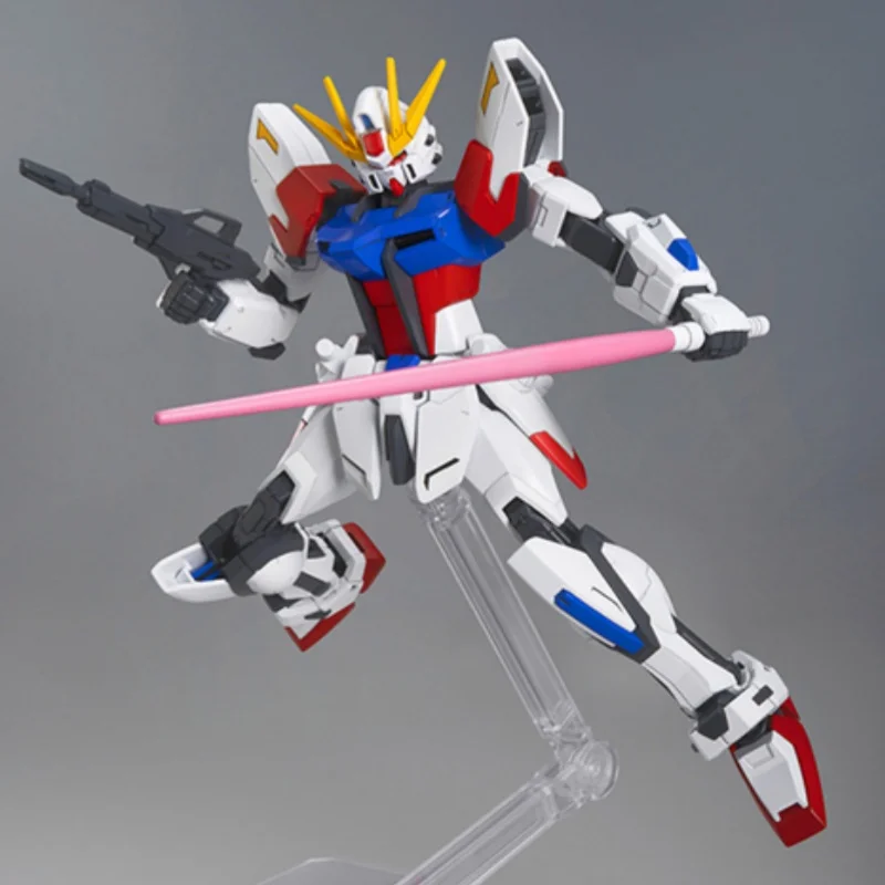 IN STOCK Genuine Bandai HGBF 1/144 Custom Strike Gundam | Chinese Version Beginner’s Assembly Model Kit Action Figure Toy Gift