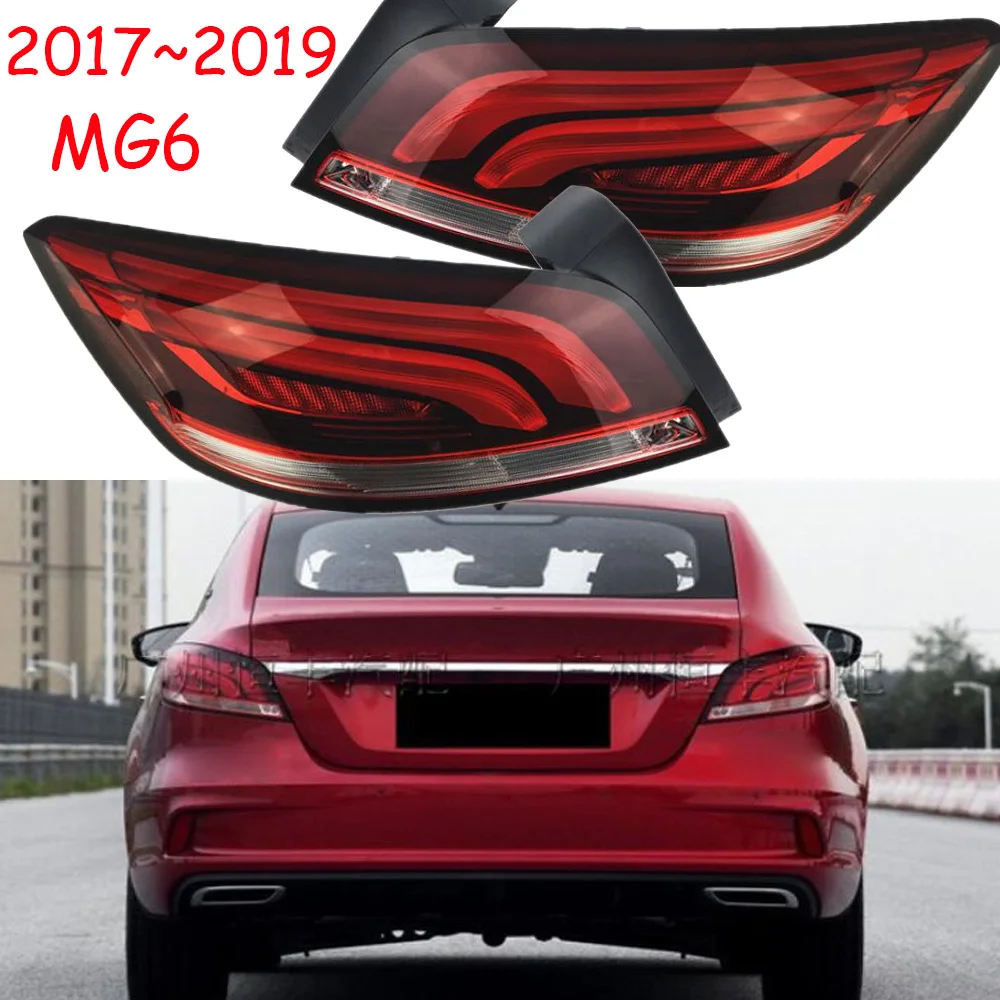 

1pcs car bumper Tail light MG 6 MG6 taillight 2017 2018 2019y car accessories LED taillamp for MG6 rear light